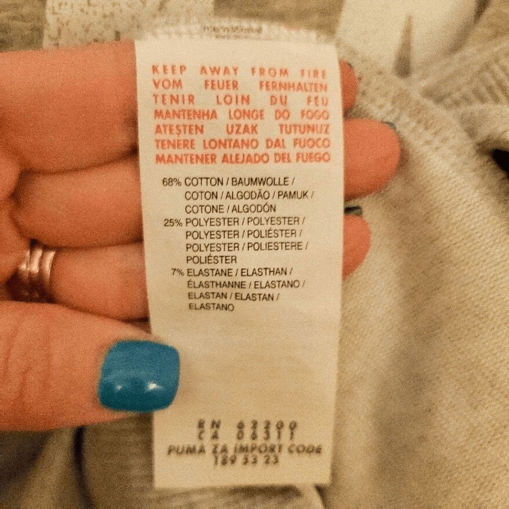 PUMA Grey Sweatshirt Size Small - Picture 7 of 7
